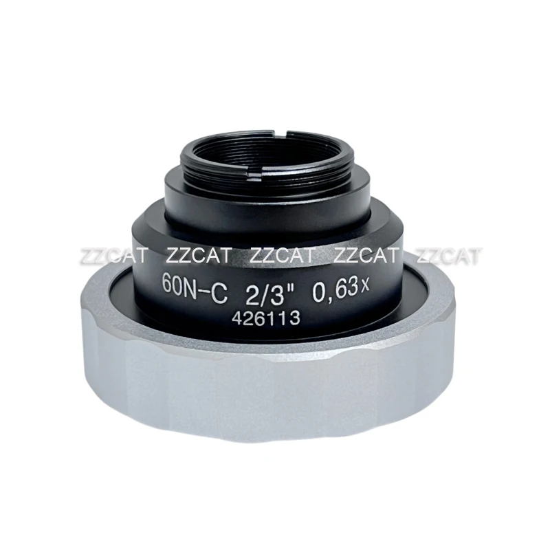 60N 1X 0.63X 0.5X Microscope C Mount CCD Camera Adapter Phototube