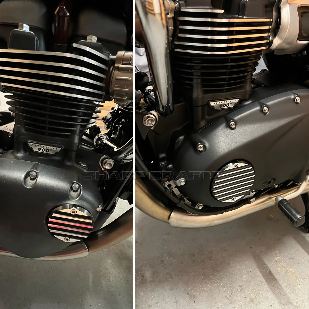 オートバイクラッチバッジ & ACG 検査カバートライアンフストリート