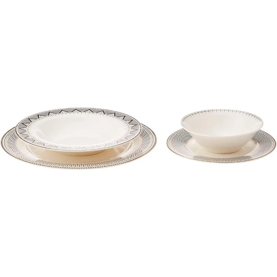 Globe 24-Piece Dinnerware Set 4