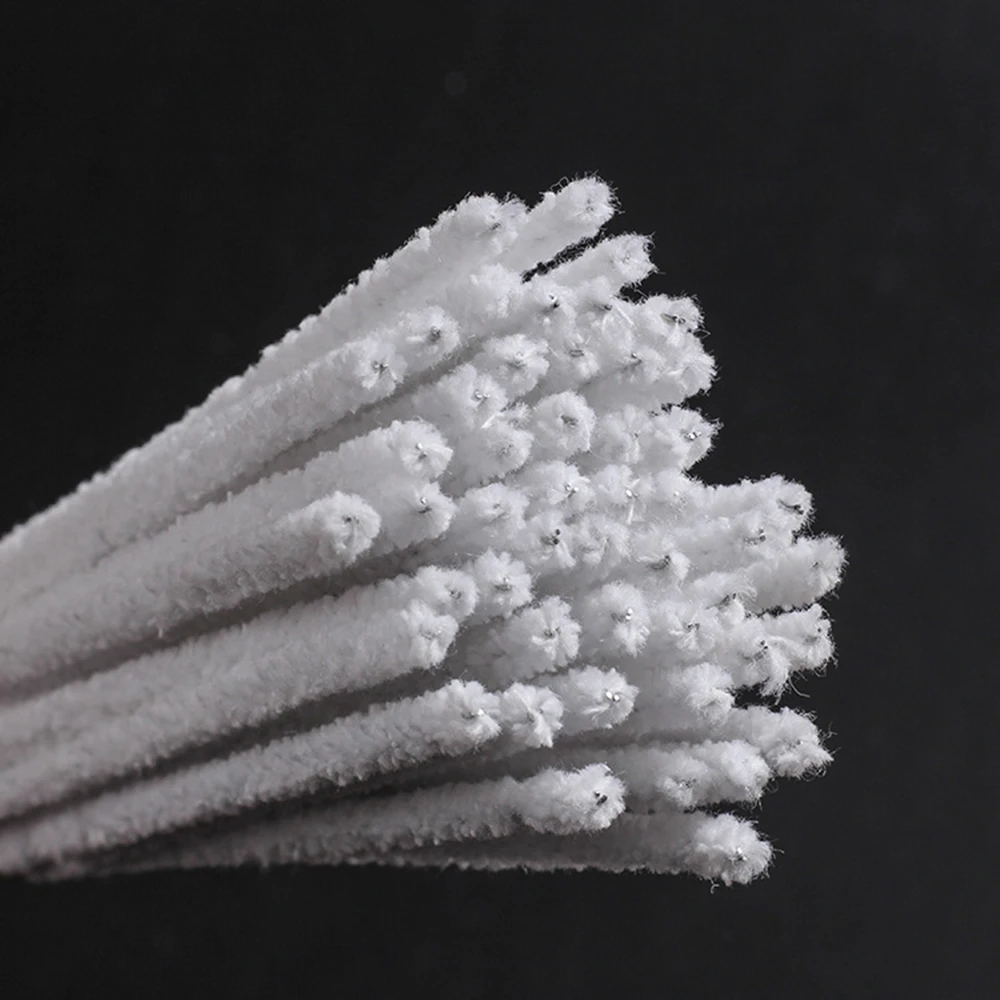 50pcs Tobacco Pipe Cleaning Tools Smoking Pipe Cleaning Cotton Rod Cleaners Accessories