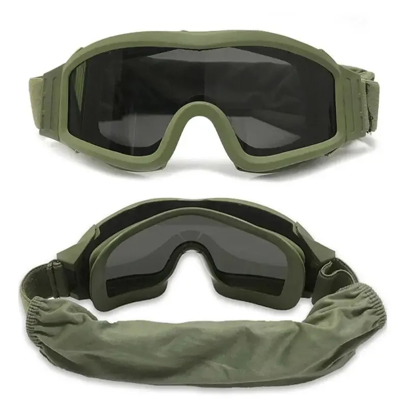Tactical Military Goggles Windproof Sunglasses for Outdoor Activities