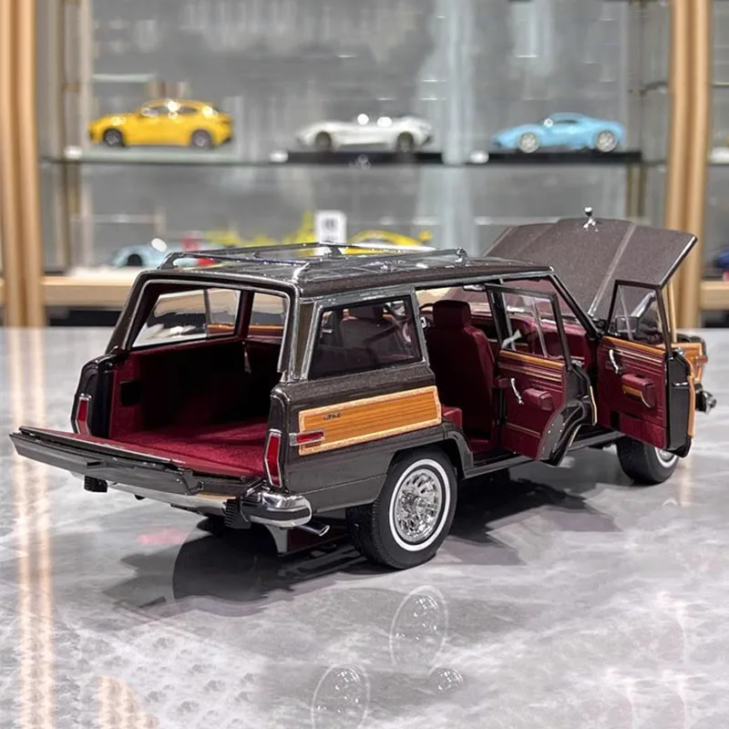 JEEP GRAND WAGONEER 1989 BLANC