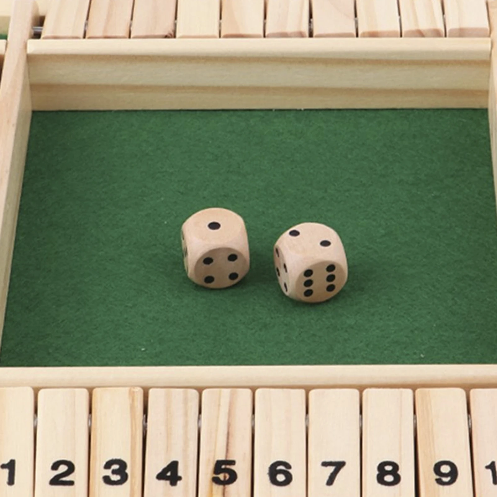 2〜4人用の木製ボードゲーム,1〜10の数字の木製ボードゲーム - AliExpress