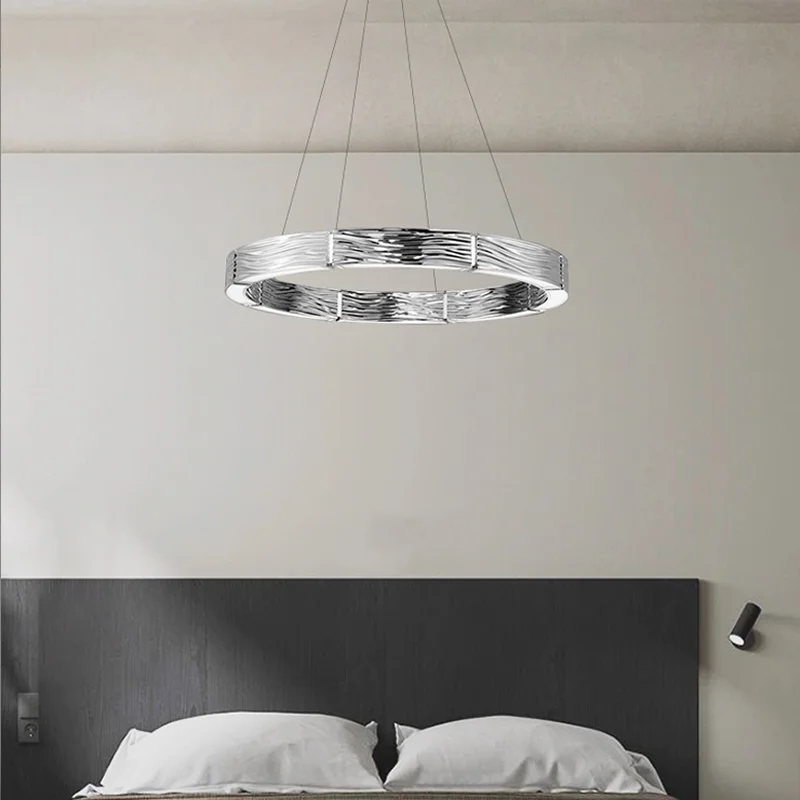 

Modern luxury LED lighting Living room home decoration Bedroom Chandelier Staircase Round dining table Gold/chrome chandelier