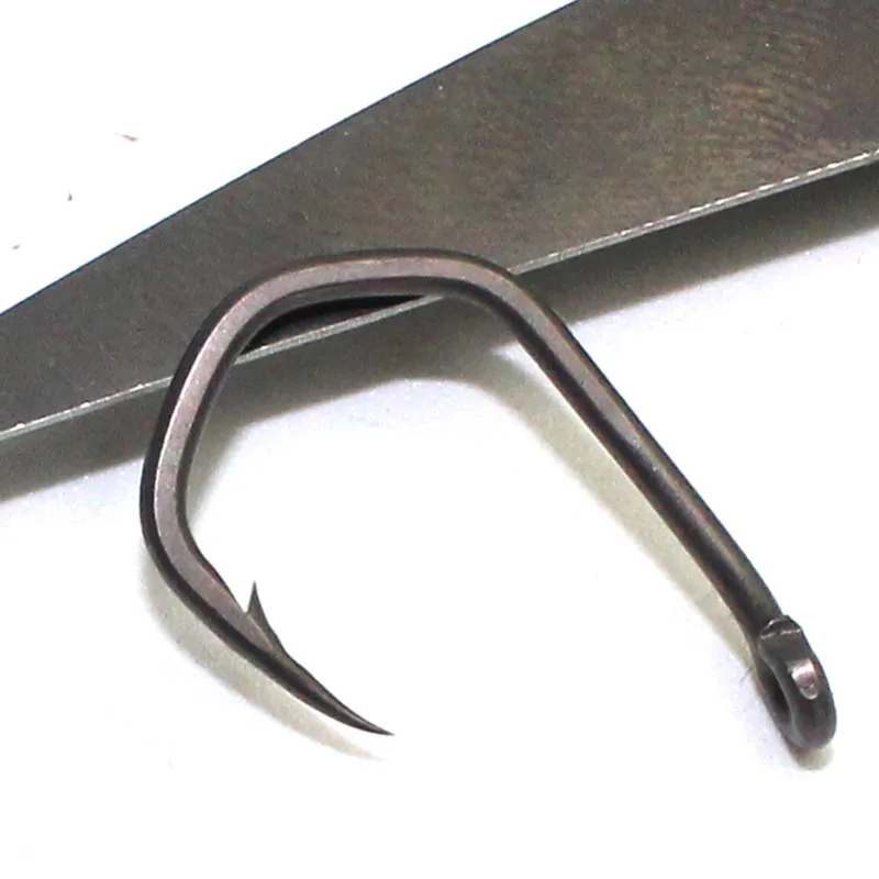 20PCS Carp Fishing Hooks Pinpoint Claw Hooks PTFE Coating High Carbon Stainless Steel Eyed Fish Hooks for Carp Fishing 3