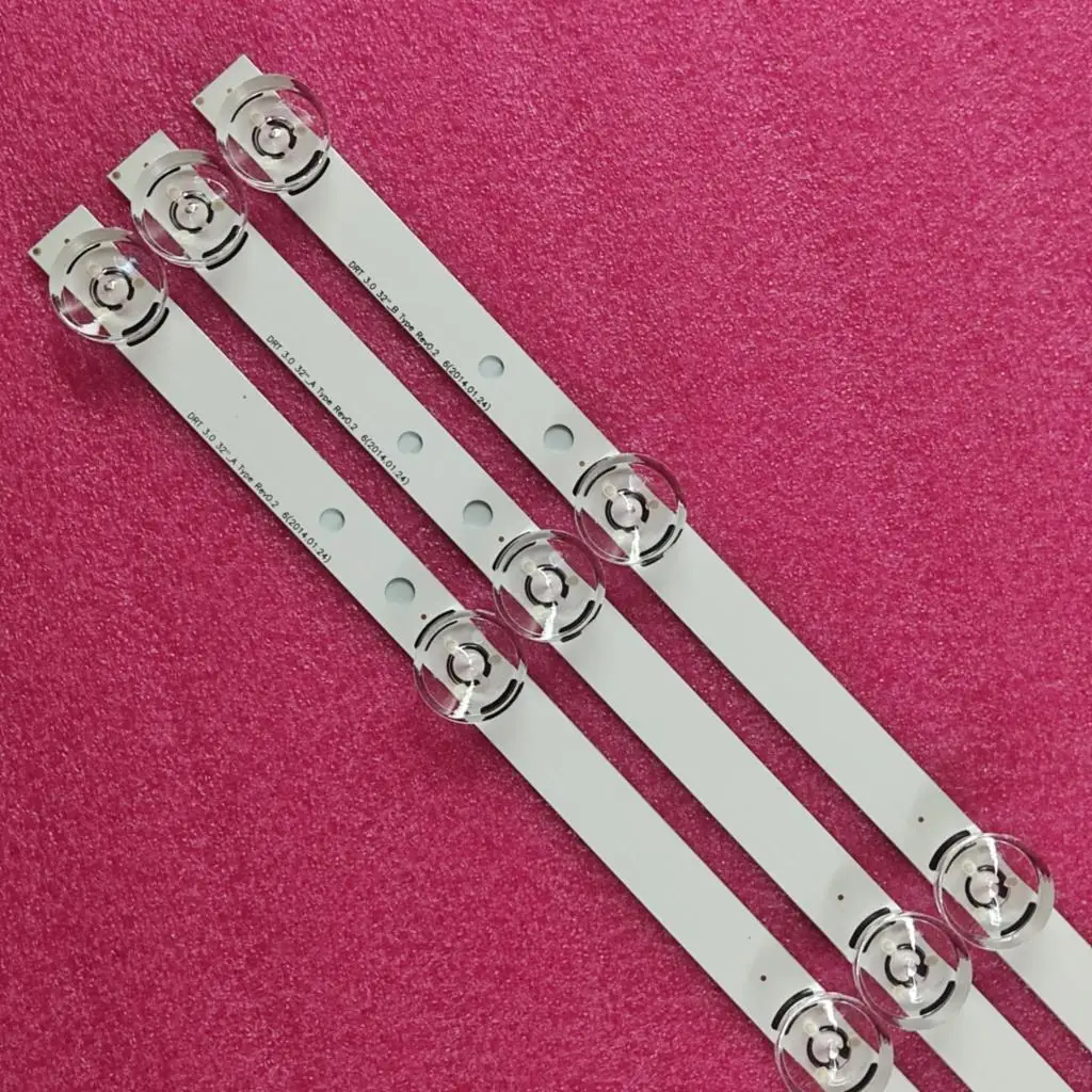 Striscia LED Retroilluminazione Per TV 32 Pollici | Kit Di Sostituzione Con 3 Strisce Da 590mm, 6V - Foto 13