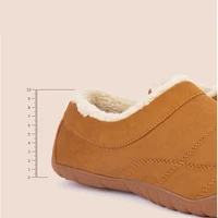 Winter Home Men Slippers With Thick Plush Indoor Mens Fur Slides Plus Size 47 Warm Bedroom Men's Shoes House Slipper Shoes Male - Image 4