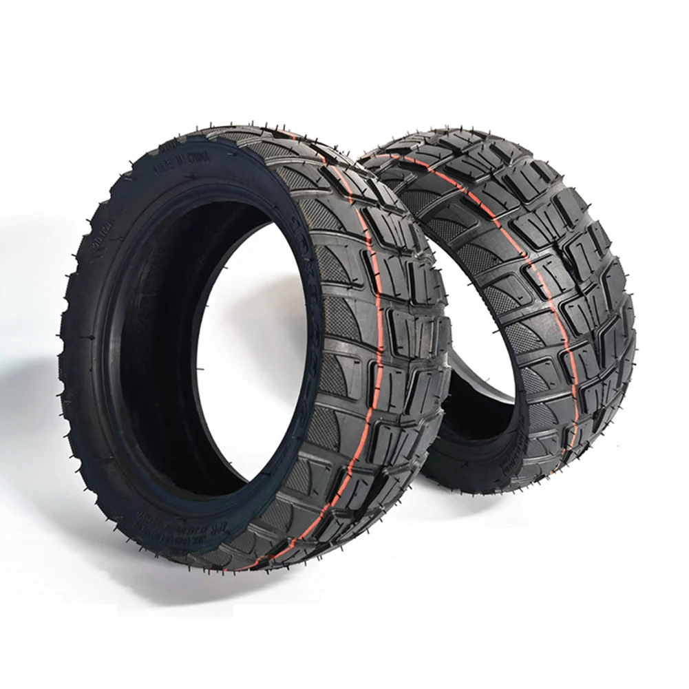 

10x3.00-6.5 Tubeless Off-road Tire Tubeless Tire 10 Inch Black Electric Scooter Refit Rubber Tubeless Off-road Tire Brand New
