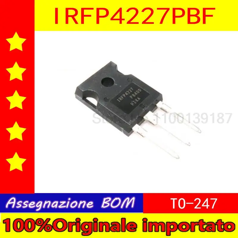 

10pcs/lot IRFP4227PBF IRFP4227 TO-247 FET 200V 65A