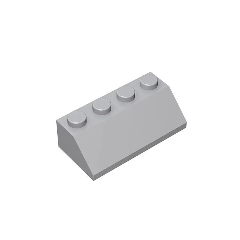 50g/25Pcs 3037 2x4 경사 빌딩 블록 Moc 지붕 액세서리 벽돌 창의력 어린이 장난감 조립과 호환 가능