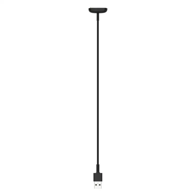 Фото Usb-адаптер для зарядного устройства, быстрая зарядка, 360 °, магнитное зарядное устройство на присоске для Fitbit Luxe, умный Браслет, 1 м №2