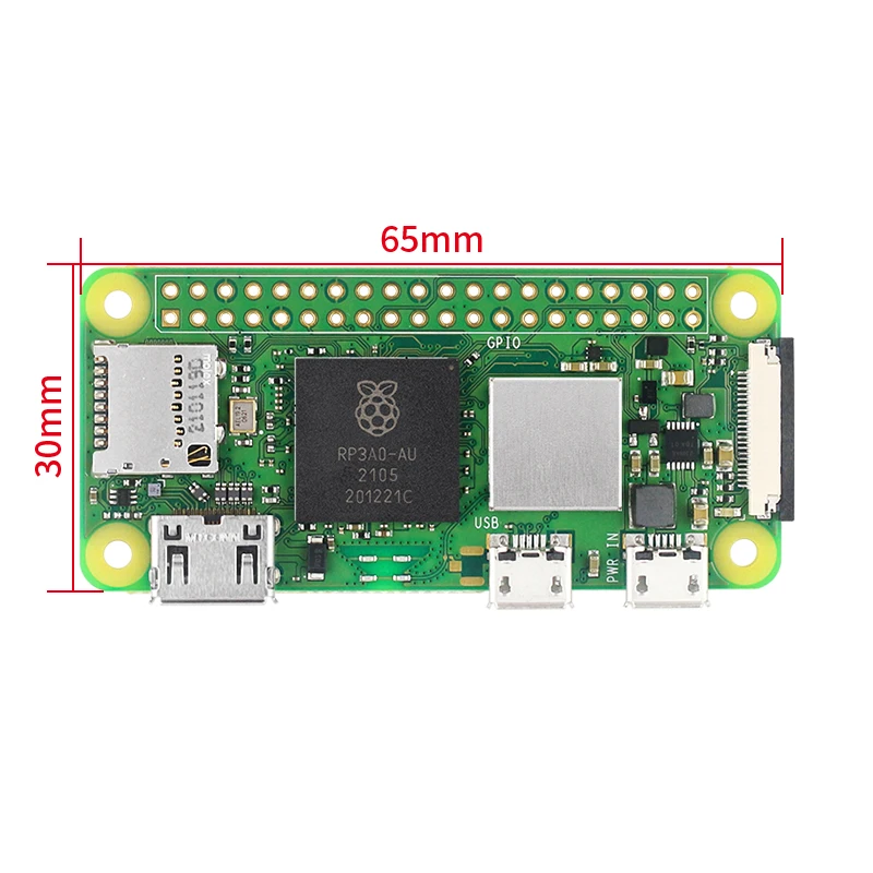 Raspberry Pi Zero 2 W, RP3A0 A  ھ 64 Ʈ ARM Cortex-A53 μ, 1GHz 512MB SDRAM  LAN RPI0 2 W