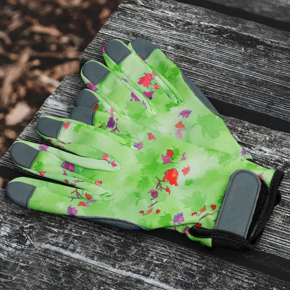 

Gardening Work Gloves Touch Screen Wear Resistant Gloves Weeding Digging Working Planting Unisex Labor Protective Gloves 1Pair
