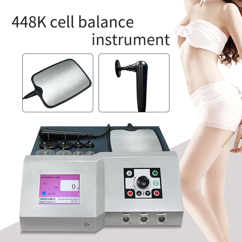 

INDIBA Deep Beauty Body Slimming Machine Face Lift Devices Skin R45 System High Frequency 448KHZ Weight Loss Spain Technology