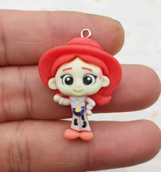 Set of 10 Colorful Resin Cartoon Charms for DIY Jewelry and Crafts (3)