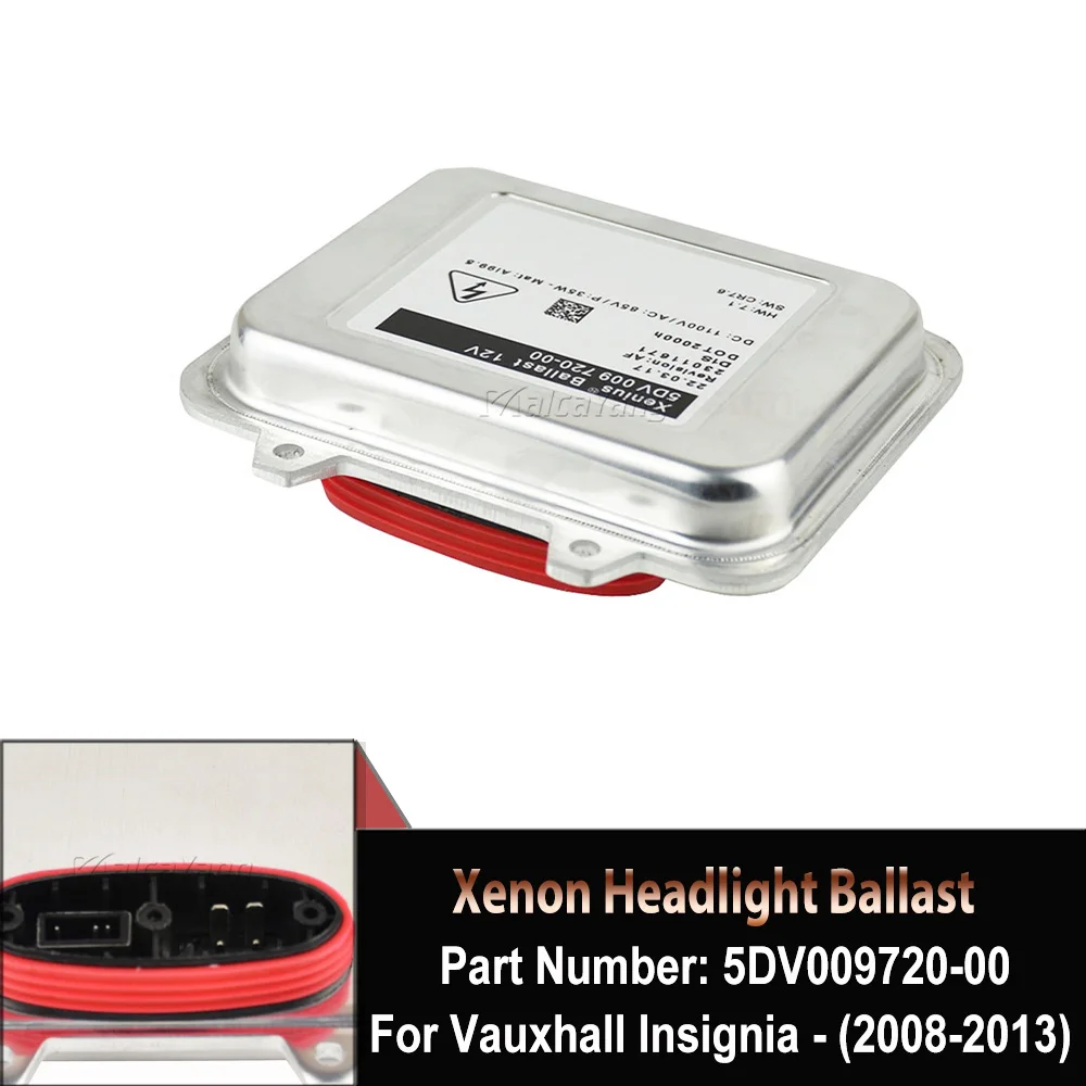 Xenon Headlight Ballast 5DV009720-00 5DV 009 720 00 1232335 5DV00972000 For Opel Astra J Insignia xenon ballast
