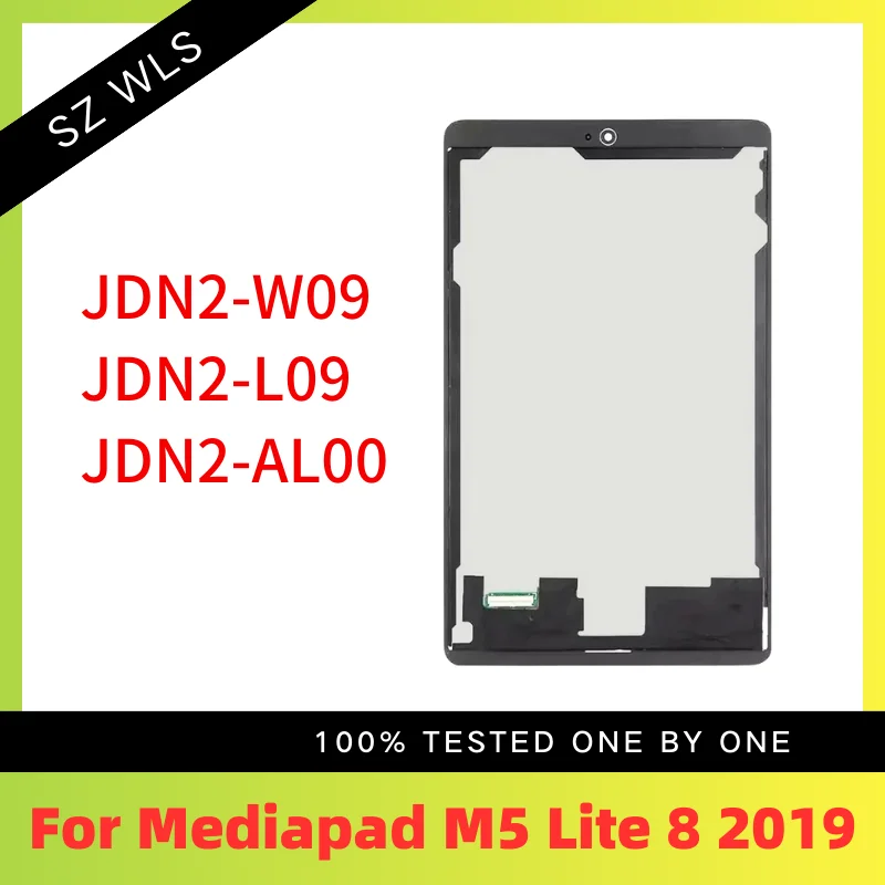 

Original For Mediapad M5 Lite 8 2019 JDN2-W09 JDN2-AL00 JDN2-L09 LCD Display Touch Screen Digitizer Assembly Replacement