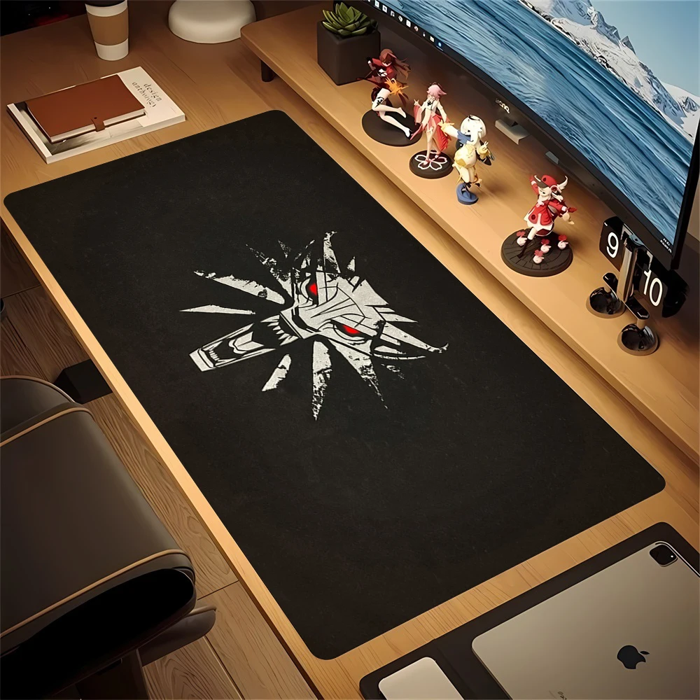 XXL Non-Slip Rubber Desk Mat - The W-Witchers 3 Gaming Design