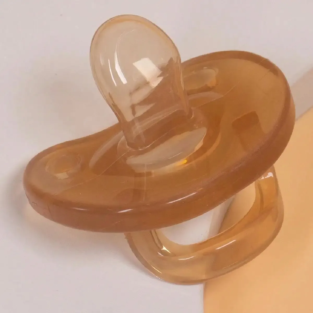 Silicone Pacifier 1PC Baby Nipple Sleeping Simulates Breast Milk Real Feeling Super Soft Anti-Colic