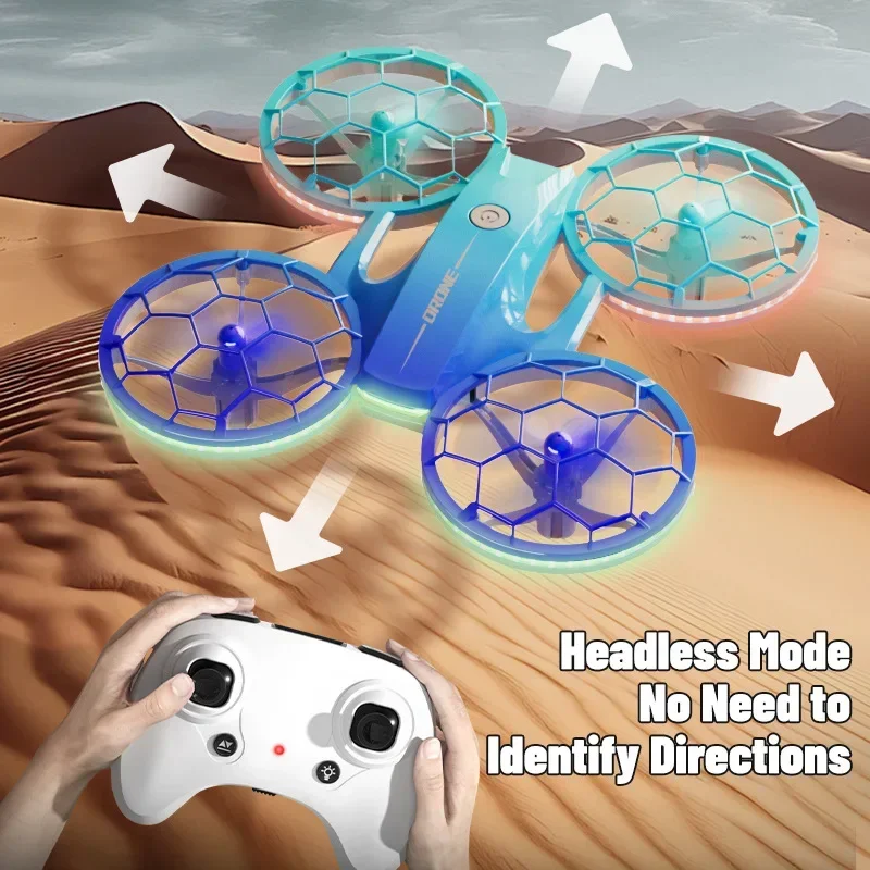 Mini Rotary Flying Drone with Led Light for Racing