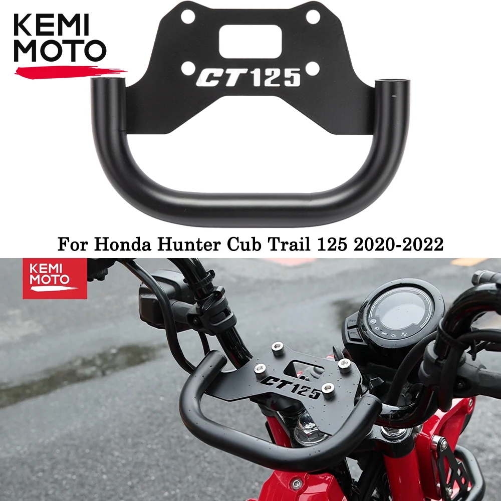 

KEMiMOTO CT125 For Honda Hunter Cub Trail 125 2020 2021 2022 Armrest Bracket Bar Navigation Brackets Motorcycle Accessories Kit