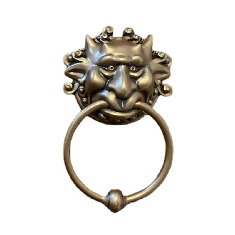 Description Picture 4 of itemDoor Knocker Vintage Vivid Resin Dragon Wall Hanging Door Handle Door Decor Mouth Gate Handle Ring For Any Door