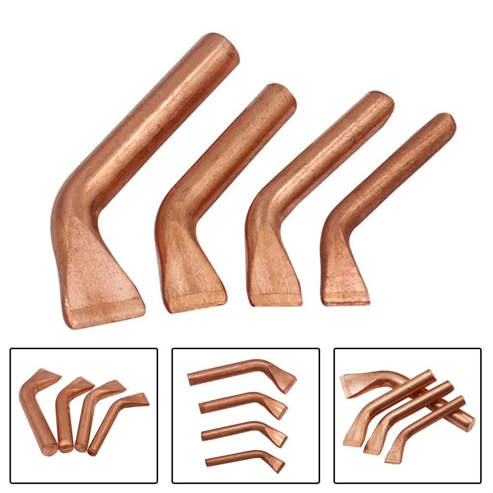 

75-200W Soldering Iron Tip Electric Soldering Iron Copper External Heat High Power Tip Welding Iron Nozzle Head Solder Tool