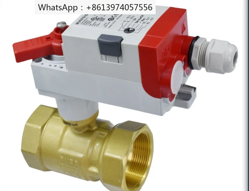 

Ball valve electric control valve proportional integral steam temperature control valve two-way two-way water actuator