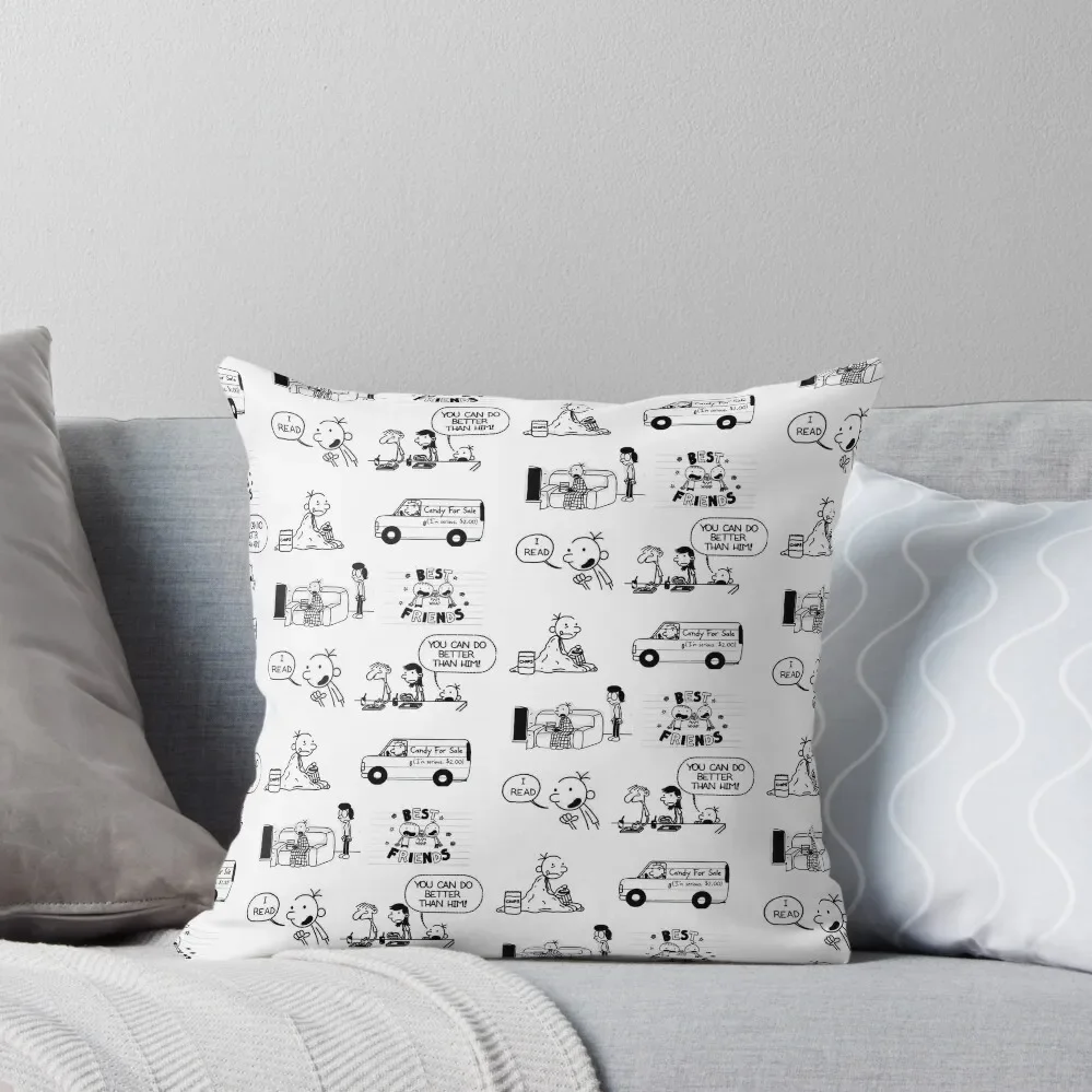 

Wimpy Kid Throw Pillow