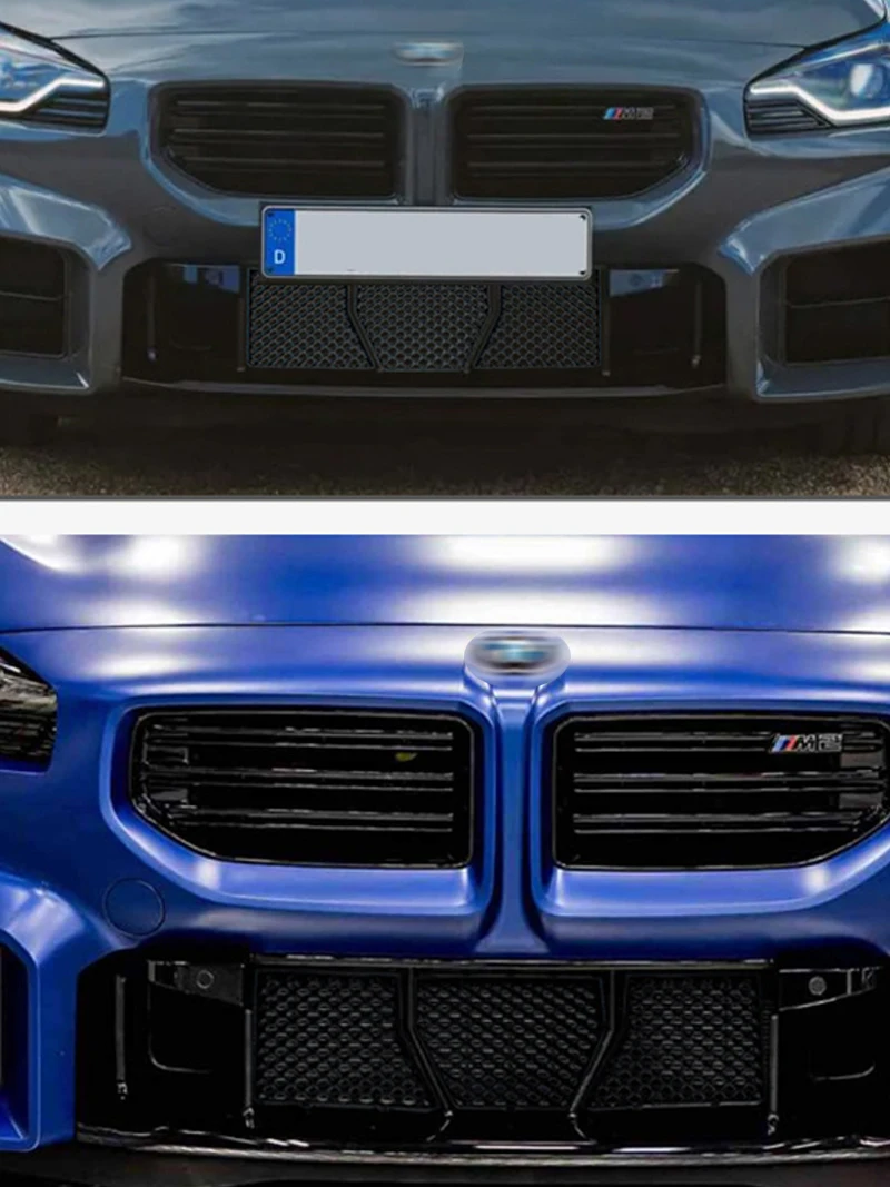 BMW G87 M2 2023 2024 2025 ABS 프론트 로워 범퍼 그릴 메쉬 센터 레이싱 그릴 교체용 그릴 메쉬 커버 ?