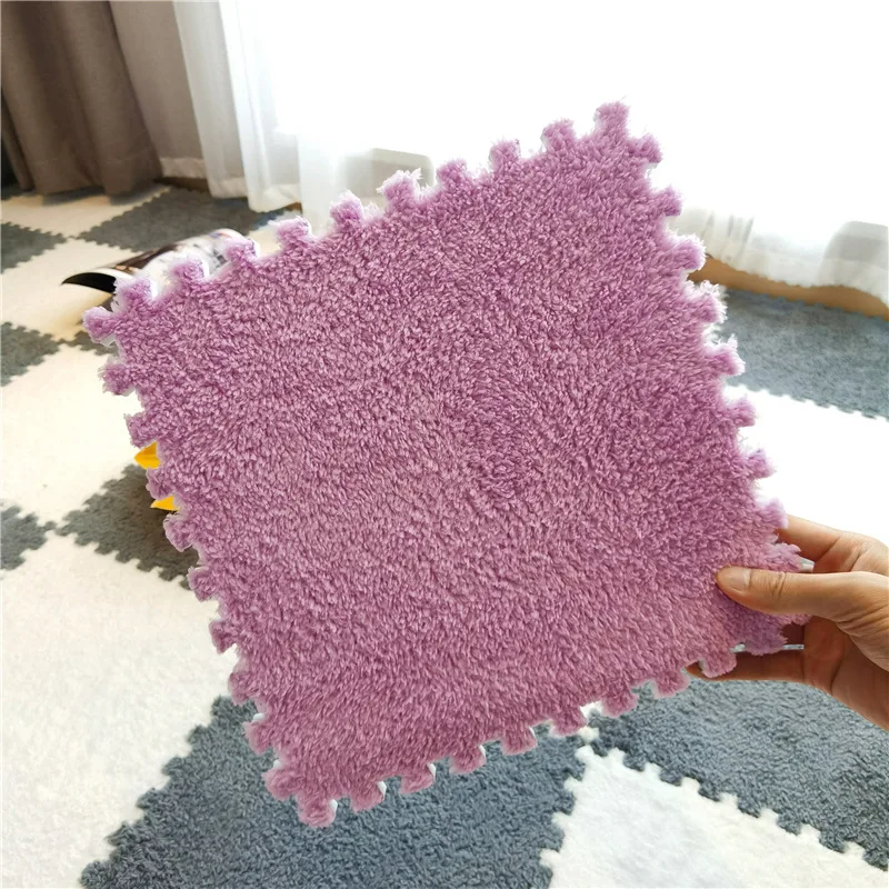 LY Baby Puzzle Mat Kids Interlocking Exercise Rugs Floor Tiles Toys Soft Carpet Climbing Pad EVA Foam Splicing Bedroom Removable 4