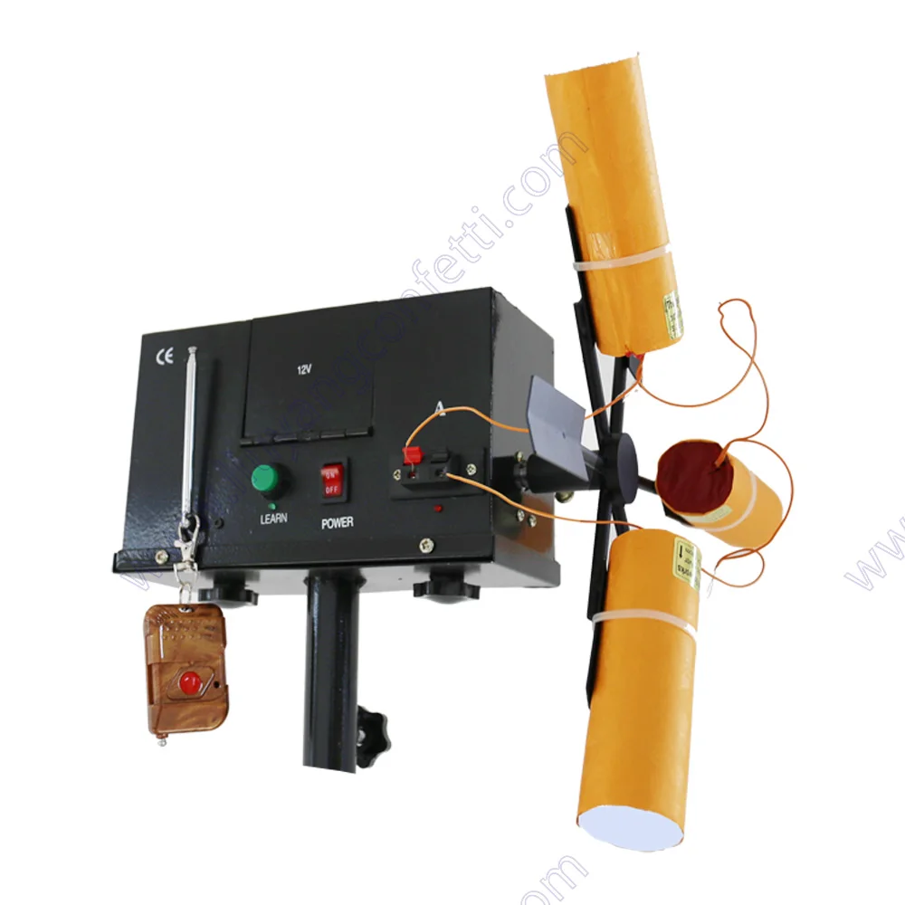 Cold Spark Firework Machine Dmx Remote Control Wedding Firework Special Effect Device For Party Dance Bride Mariage Couple Entry