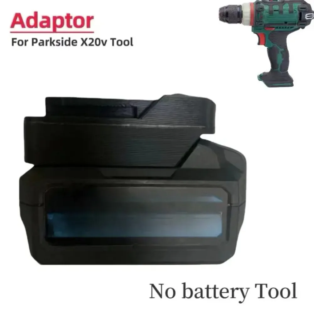 Battery Adapter For Erbauer 18v LI-ION  Battery Compatible  Converter To For Parkside Lidl Tools X20V Power Tools Connector