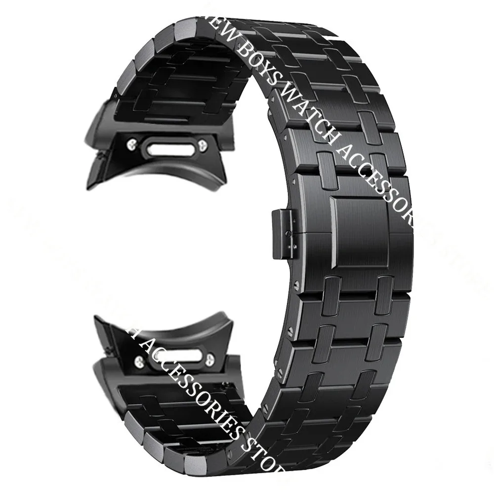 No Gaps Metal Strap - Sleek Business Bracelet with Quick Fit Adjustment