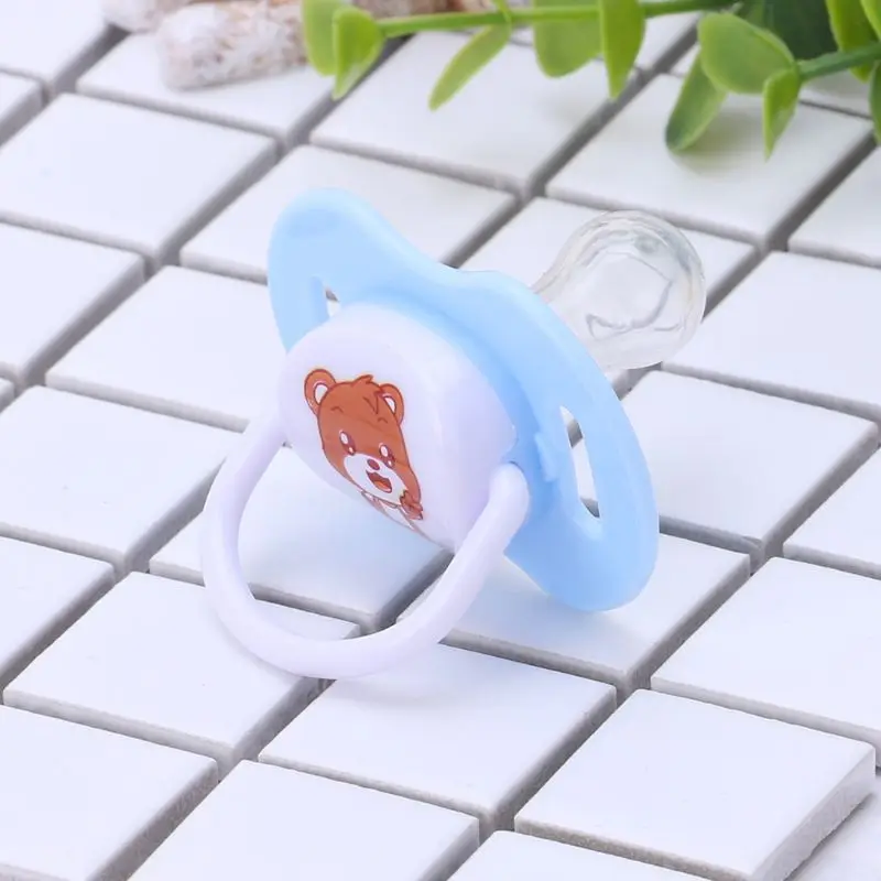 Silicone Pacifier Newborn Baby Soft Silicone Pacifier Nipple Soother Children Care Supplies