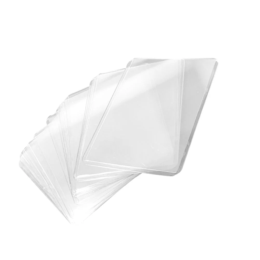 

25pcs PVC Card Sleeves Clear Card Sleeves Hard Plastic Cards Protectors