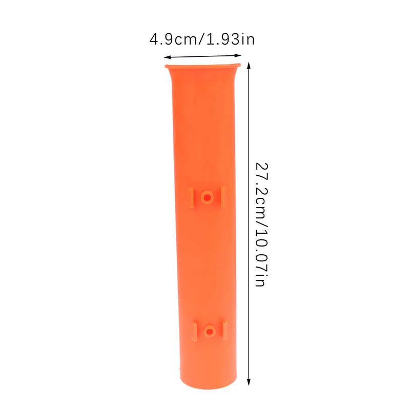 1PC Boat Plastic Fishing Rod Rack Holder Portable Lightweight Spinning Durable Pole Tube Mount Bracket Socket Rack Accessories