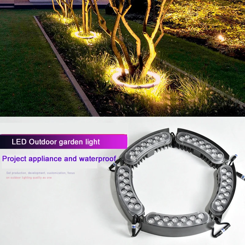 MNWS COB Outdoor Waterproof Decorative Villa Garden Light Brightening Led Tree Light led string lights led landscape lights
