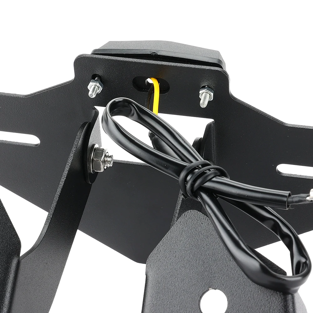 For CFMOTO 450MT License Plate Holder Fender Eliminator Tail Frame LED Light Motorcycle for CF-MOTO MT450 IBEX 450 MT 2025