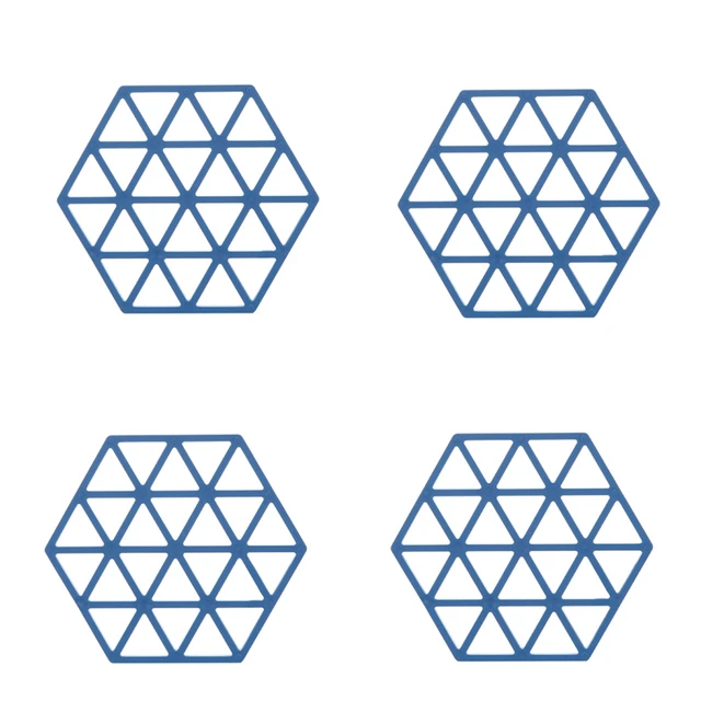 4pcs Blue A