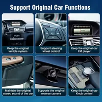 12.3“ 2400*900P Wireless CarPlay Android Auto Car Radio Multimedia For Mercedes Benz E Class W212 E200 E230 S212 BT GPS Stereo 3