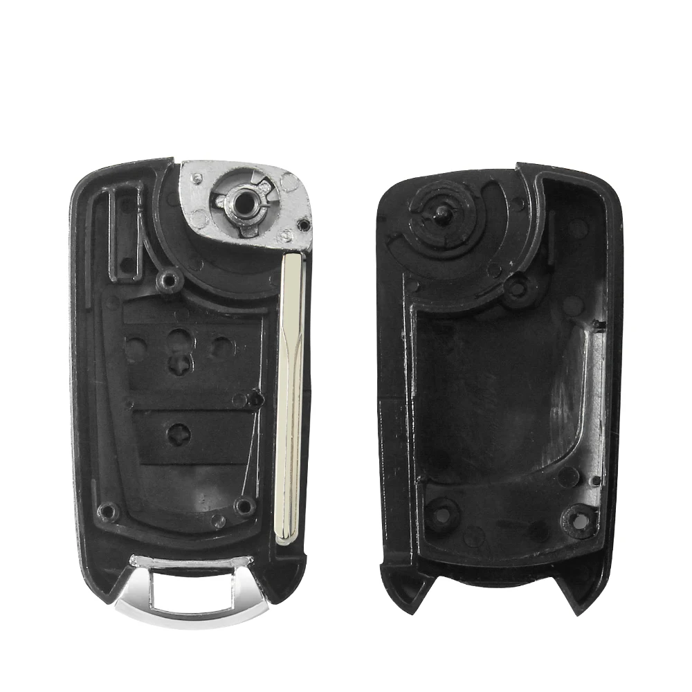 KEYYOU เปลี่ยนดัดแปลงพลิกพับ Key Shell เปล่าสําหรับ Vauxhall Opel Astra H J g Zafira mokka Omega Vectra 2