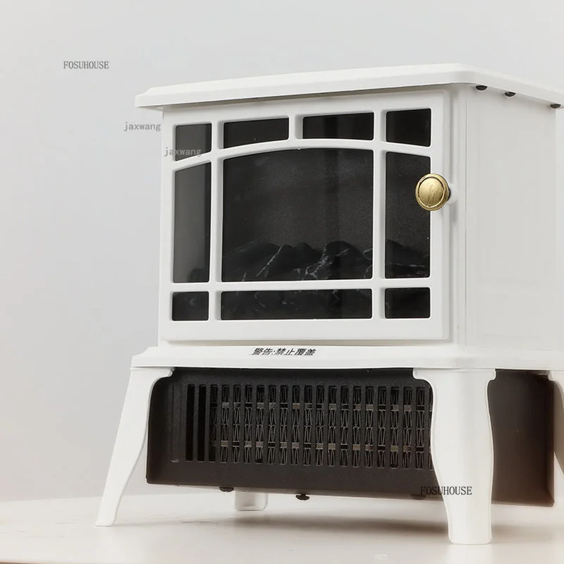 European Style Living Room Office Fireplace Heater Household Apartment Electric Fireplaces Bedroom Villa Desktop Winter Warmer M