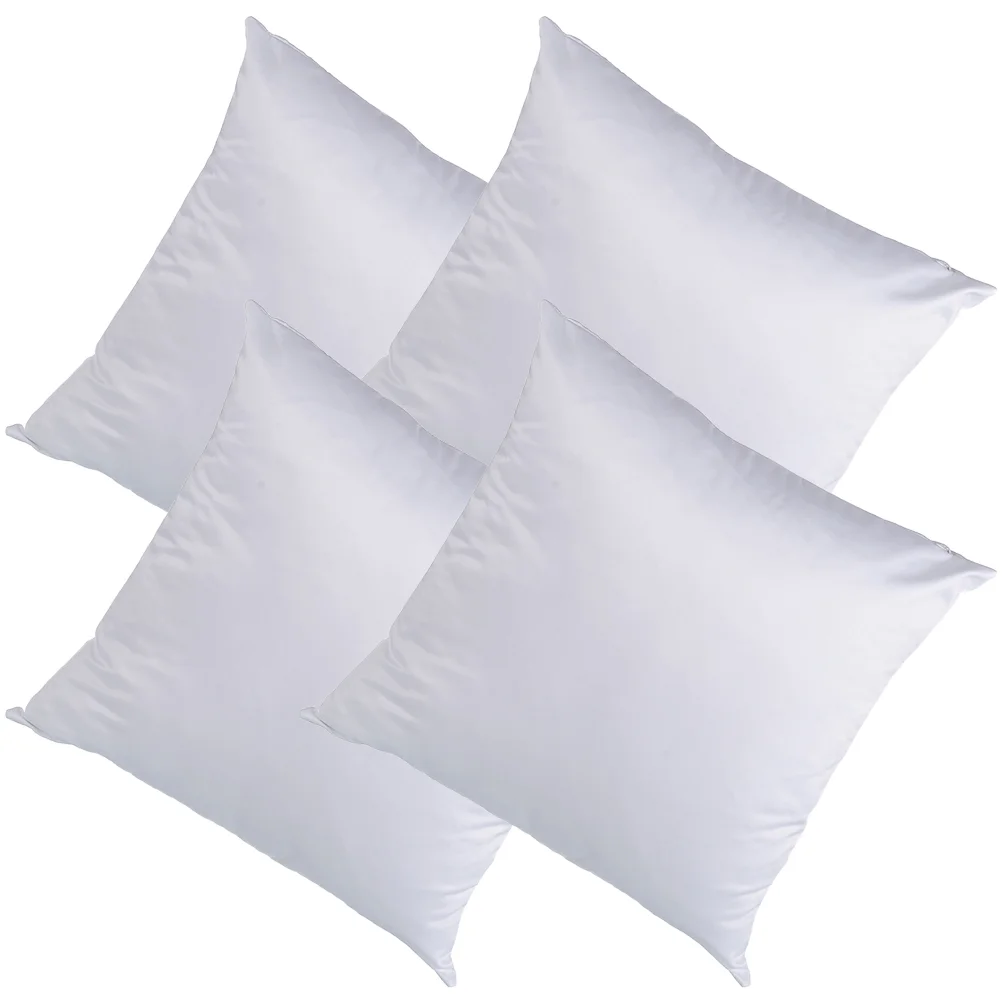 

4 Pcs Blank Throw Pillowcase Cases Home Heat Transfer Covers Peach Skin DIY Sublimation