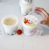 Breakfast Fruit Oat Yogurt Salad Cup With Lid Food Storage Box Fitness Fat-Reduced Bowl Fruit Cup Dessert Cup 2