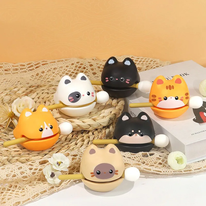 

Портативная забавная декоративная деревянная буддийская рыба, игрушка для снятия стресса в офисе и школе, креативный сувенир