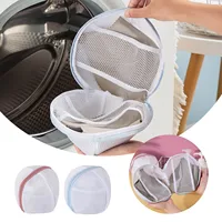 Bra Wash Bag For Washing Machine Pack Of 2 Reusable Laundry Net Anti Deformation Underwear Laundry Washing Machine Bag With Zip 1