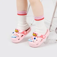 

EVA Croc Style Kids Summer Astronaut Enfant Children Baby Boy Cute Slipper Toddler Girls Soft Sandals Cartoon Clogs