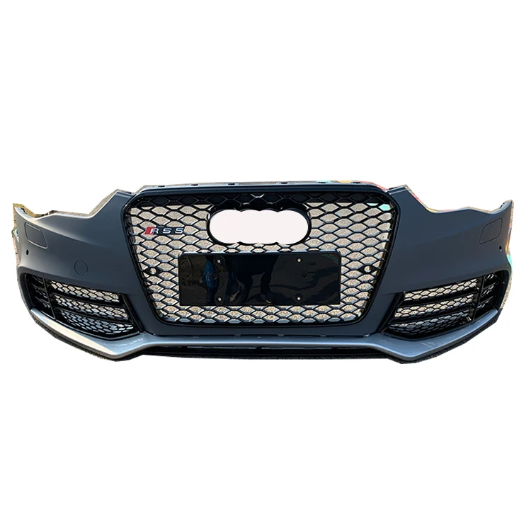 

Front bumper with grill for audis A5 S5 B8.5 facelift RS5 bodykit car bumper A5 S5 B8.5 2012 2013 2014 2015