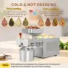 1200W Household Commercial Automatic Oil Press Machine Nuts Seeds Oil Presser Pressing Machine Cold Press Hot Pressing 3